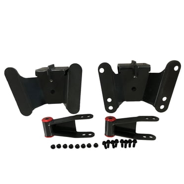 Lentes 3-4 Inch Rear Drop Kit – Shackles & Hangers – For 1988-1998 Chevy GMC 1500 C15 K15 Truck