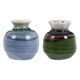 thumbnail image 4 of Compact Mini Ceramic Flower Vase Set for Hydroponic Plants – Artistic Home Decoration Tabletop Ornament for Living Room and Floral Displays – Random, 4 of 5