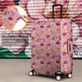 thumbnail image 4 of Pink Cartoon Dinosaurs Landscape Pattern Luggage Cover Fashion Suitcase Cover Baggage Covers Fit 25-28 Inch Luggage (Go Travel), 4 of 5