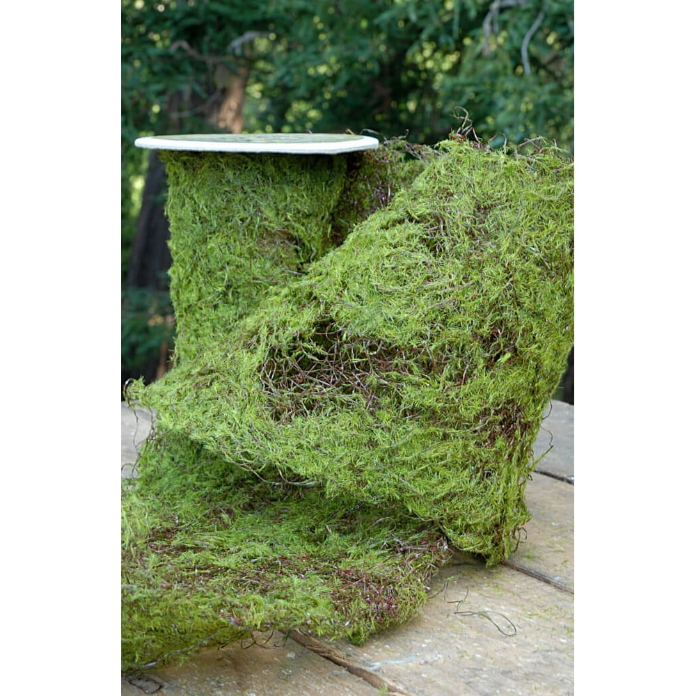 6 Pieces of Sheet Moss Roll Artificial 6 inches Width x 36 inches