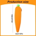 thumbnail image 3 of Creative Fruit Shaped Silicone Pencil Pouch Novelty Cute Large Capacity Zipper Pencil Case Stationery Organizer for study classroom supplies, 3 of 4