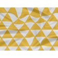 thumbnail image 5 of oneOone Rayon Yellow Fabric Triangle Fabric For Sewing Printed Craft Fabric By The Yard 56 Inch Wide - VW, 5 of 5