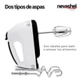 thumbnail image 3 of Batidora De Mano Nevashel Ad-6633b Batidora De Inmersion 7 Velocidades 260w Blanca 120v, 3 of 5