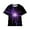 Purple, variant on Boys T-Shirt Cool Lightning Bolt 3D Print Top Crew Neck Short Sleeve Vibrant Electrical Novelty Shirt Clothes
