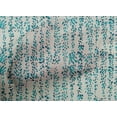 thumbnail image 4 of oneOone Cotton Poplin Turquoise Blue Fabric Brush Stroke Abstract Dress Material Fabric Print Fabric By The Yard 56 Inch Wide, 4 of 4