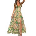 thumbnail image 2 of Fshaion Robe d'Été pour Femmes 2024 Grande Taille Col Manches Courtes Robe Longueur Genou Liquidation à Moins de 10!, 2 of 6
