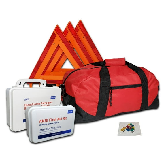 USKITS Basic NEMT DOT OSHA Compliant All-in-One Kit