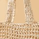 thumbnail image 3 of Bolsa de playa de verano de hombro tejido de paja hueca hecho a mano para viajar (Beige) Ehuebsd Para Estrenar, 3 of 9