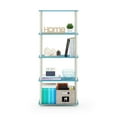 thumbnail image 4 of Furinno Turn-N-Tube 5-Tier Multipurpose Shelf Display Rack,Light Blue and White, 4 of 8