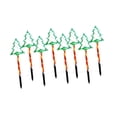 thumbnail image 4 of Almencla Christmas Tree Solar Landscape Lights Lawn Lamp for Lawn Front Porch Pathway 8 Stake Lights, 4 of 8