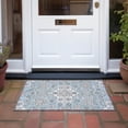 thumbnail image 3 of Dalyn Rugs Machine Washable Indoor/Outdoor Chantille Sky 1'8" x 2'6" Rug, 3 of 7