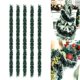 thumbnail image 1 of Fiudx Guirnalda Navideña, Cinta Decorativa Festiva de 2 M, Elegante Adorno para Árbol Verde y Blanco, Impresionante Decoración para Techo y Pared, Ideal para Celebraciones Navideñas., 1 of 6