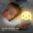 thumbnail image 5 of CNKOO Kids Night Light ,Soft Silicone Adjustable Baby Night Light with Touch Sensor for Nursing/Breastfeeding | Newborn or Toddler Bedroom Decor for Girls Boys-Bedroom Decor Birthday Gifts, 5 of 7