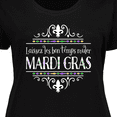 thumbnail image 4 of Inktastic Laissez Les Bon Temps Rouler Mardi Gras Women's Plus Size T-Shirt, 4 of 5