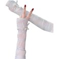 thumbnail image 1 of Guantes largos de encaje KAIYANG Protección UV para el sol de verano para mujer Color gris claro, 1 of 5