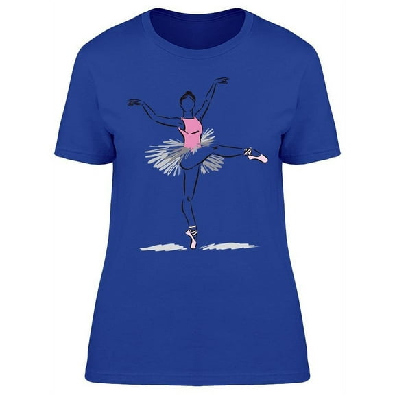 Ballet Attitude Croisee Devant T-Shirt Women -Image by Shutterstock, Female 3X-Large