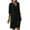 Black, variant on JINMGG Summer Dresses 2024, Dresses for Women 2024 Fashion Women Casual Sexy Round Neck Printing Summer 1/2Sleeve Dress Black XXXL
