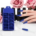 thumbnail image 4 of 100 Extra Long Coffin Nails Solid Color Full Cover Nail Tips For Women Girls Manicure, 4 of 7