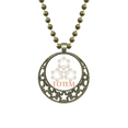 thumbnail image 1 of Hexagonal Composite Center Point Pendant Star Necklace Moon Chain Jewelry, 1 of 3