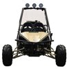 Massimo GKM 125cc Go Kart 6mo Warranty for Youth Kids Baja Buggy Lights Automatic w/Reverse | Top Speed 30mph| Ages 16 and up | Electric Start Engine (Quicksand)