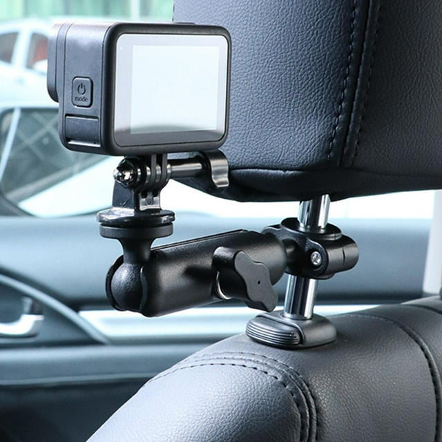 Ganchos de Montaje Perfecl Soporte Universal para Teléfono con Respaldo de Asiento Automático Giratorio Ajustable 163x4cm