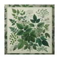 thumbnail image 4 of Acheng Leaves Flowers Buds Square Tablecloth Full Width Single-Sided Printing 100% Polyester Fiber 46*46, 4 of 8