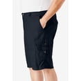 thumbnail image 3 of KingSize Men's Big & Tall 10" Side Elastic Canyon Cargo Shorts, 3 of 5