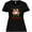 AB-Black, variant on Inktastic Merry Christmas Santa Reindeer Women's Plus Size T-Shirt