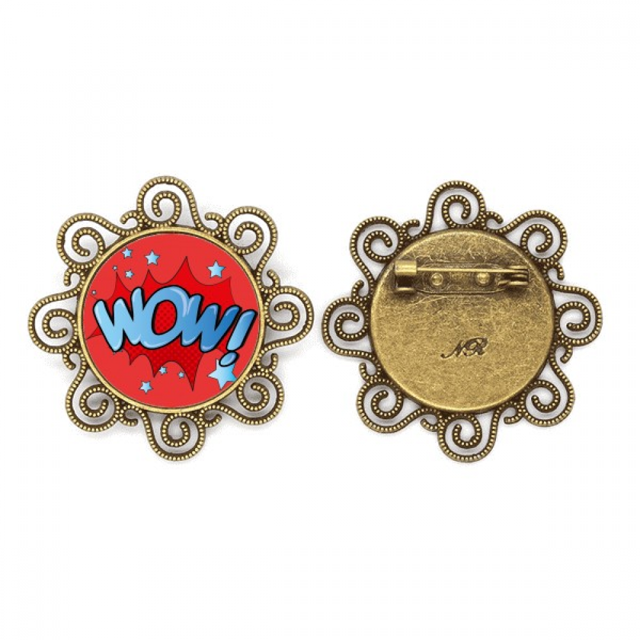 Broche de flores, regalo de joyería para mujeres y niñas Unbranded M