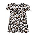 thumbnail image 4 of Puntoco, camisetas de cuello redondo para mujer, camisetas estampadas, camiseta de manga corta, blusa, tops con dobladillo Irregular Puntoco Puntoco-4771, 4 of 5