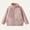 Pink, variant on Abtuhar Boys and Girls Fall Winter Casual Outerwear and Jackets Solid Thick Fleece Zip‑up Coat with Side Pockets for 3‑15 Years