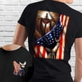 thumbnail image 6 of FLAGWIX Christian Cross American T-Shirt MLN3124TS - Father's Day, Christmas, Birthday Dad Gifts For Men, Husband Gifts - Mens T-shirts, Menswear, America T-Shirt, 4th of July T-Shirt, 6 of 6