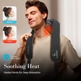 thumbnail image 5 of Cupilo Neck Massager with Heat & Remote Control, Cordless Shiatsu Neck and Shoulder Massage Pillow, 6 Deep Kneading Nodes, 3 Massage Modes & 3 Intensities, Rechargeable for Home, Office & Travel, 5 of 10