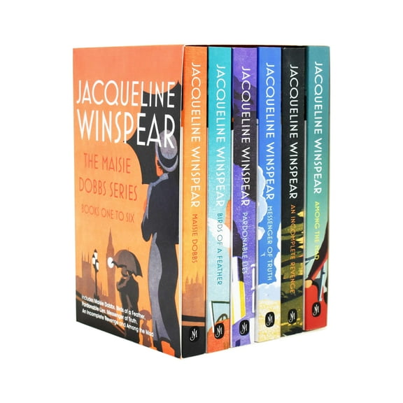 The Maisie Dobbs Mystery Series By by Jacqueline Winspear 6 Books- Fiction - Paperback