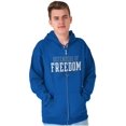 thumbnail image 5 of US Air Force Defenders of Freedom Zip Up Hoodie Men's Women's Brisco Brands S, 5 of 6