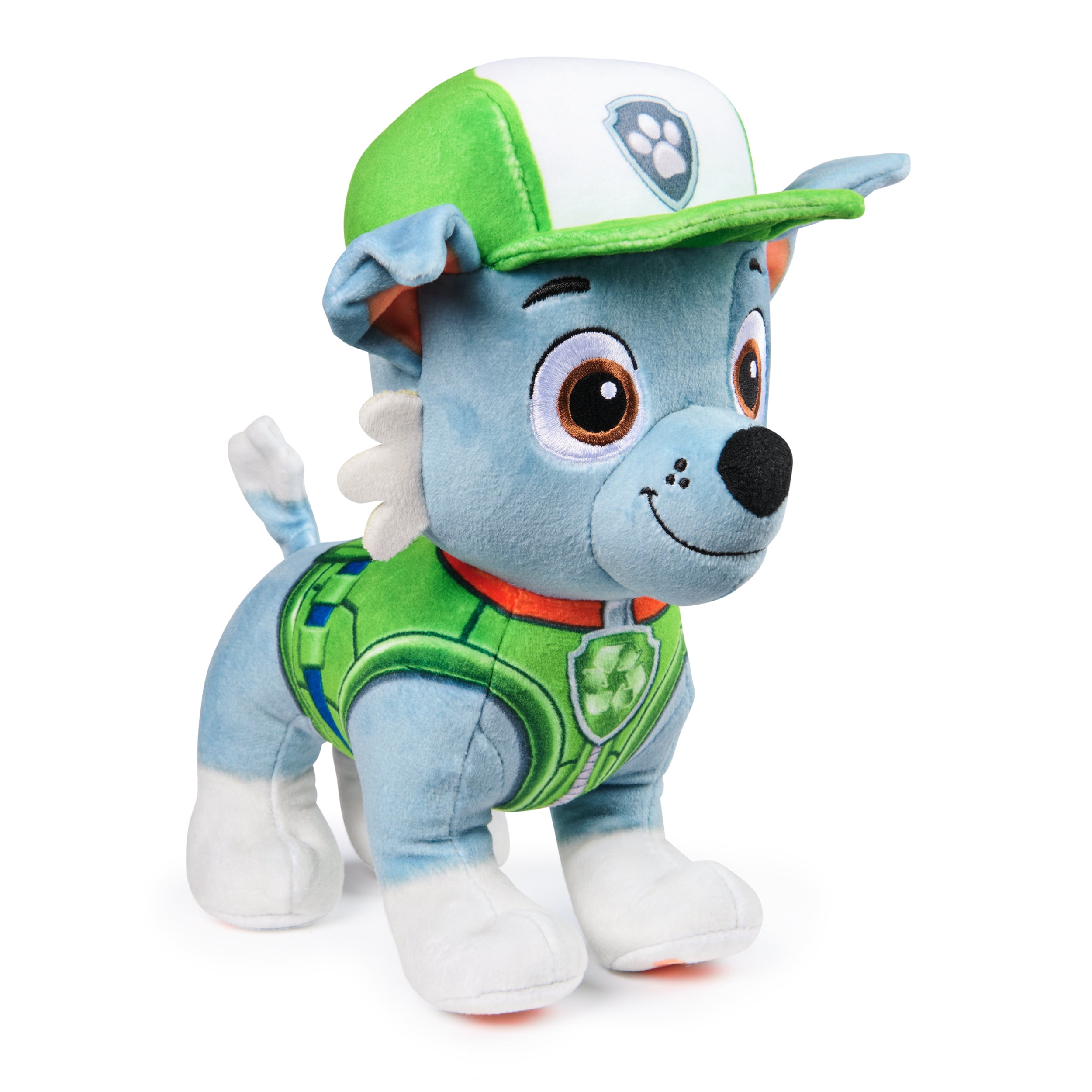PAW Patrol Premium Plush Rocky 7.5-Inches Tall with Super Soft Fur for Kids Ages 3+