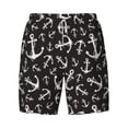 thumbnail image 5 of Rocae Anchor for Men's Swim Trunks Quick Dry With Two Side Pockets and One Lined Patch PocketX-Large, 5 of 9