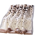 thumbnail image 2 of Mantas ponderadas suaves y cálidas para camas, mantas de doble capa, piel sintética esponjosa, tiro de visón, edredones de lana gruesa, mantas de invierno, 2 of 4