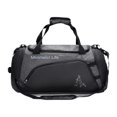 thumbnail image 1 of Bolsa de gimnasio Bolsa de lona deportiva Bolsa de lona impermeable y ligera Bolsa de lona para gimnasio con calzado Gris, 1 of 9