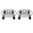 thumbnail image 1 of Outdoor Plant Dolly, 2 PCS Rolling Plant Stand  For Garden, 1 of 8