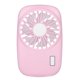 thumbnail image 3 of Mini ventilador USB portátil Ventilador de Mano - Mini Ventilador Portátil Personal Pequeño Y Potente - Ventilador de Pestañas Recargable USB Ajustable de 2 Velocidades para Niñas - Rosado Magideal Mini ventilador USB portátil, 3 of 6