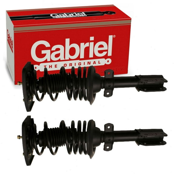 2 pc Gabriel G56925 ReadyMount Suspension Strut & Coil Springs for Assembly Shock Shocks Struts Fits select: 2000-2016 CHEVROLET IMPALA, 2006-2007 BUICK LACROSSE