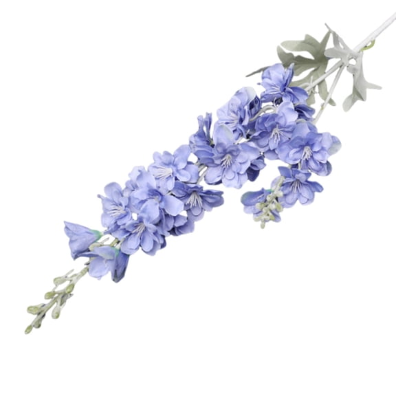 Clearance Under $3 Artificial Flower Artificial Delphinium For Living Room Vase Filler,Plastic (D) (1Pc)
