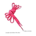 thumbnail image 2 of OULII Sports Shoe Laces 1 Pair Waxed Polyester for Ice and Roller Skating, 2 of 8