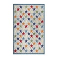 thumbnail image 3 of BNM Modern Stars Indoor Outdoor Area Rug, 5' 2" x 7' 2", Cream, 3 of 8