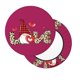 thumbnail image 2 of Balery Love Gnomes Fundas de asiento para taburete de bar redondo de tela de terciopelo ajustables que protegen de arañazos y manchas para sillas de 14 a 17 pulgadas.-13 inch, 2 of 7