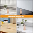 thumbnail image 3 of Shisuyan Wood Finials Beige Homeowners Indoor Use 2Pcs 4.7In, 3 of 9