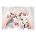 thumbnail image 3 of Tiptophomedecor Floral Wallpaper Wall Mural - White Magnolias, 3 of 4