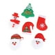 thumbnail image 5 of 6x adornos navideños adornos de Papá Noel atmósfera muñeca de Navidad adornos colgantes para festival, 5 of 9