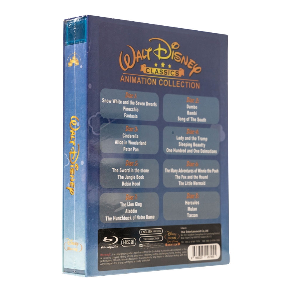 Walt Disney Classics Animation Collection (Blu-ray) - Walmart.com